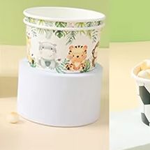 Baby Food Avocado - 10 Uds. Cuenco de papel con