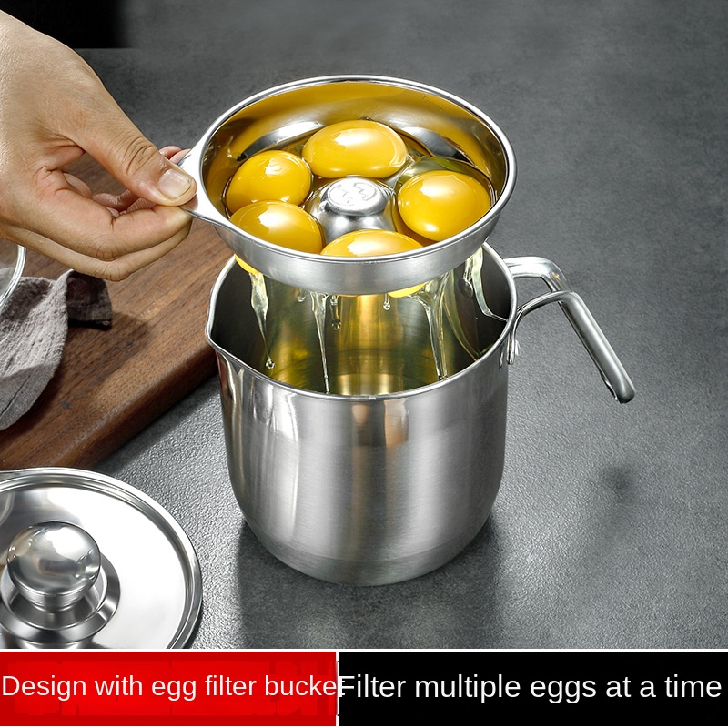 Baby Food With Protein - Separador de huevos de acero inoxidable