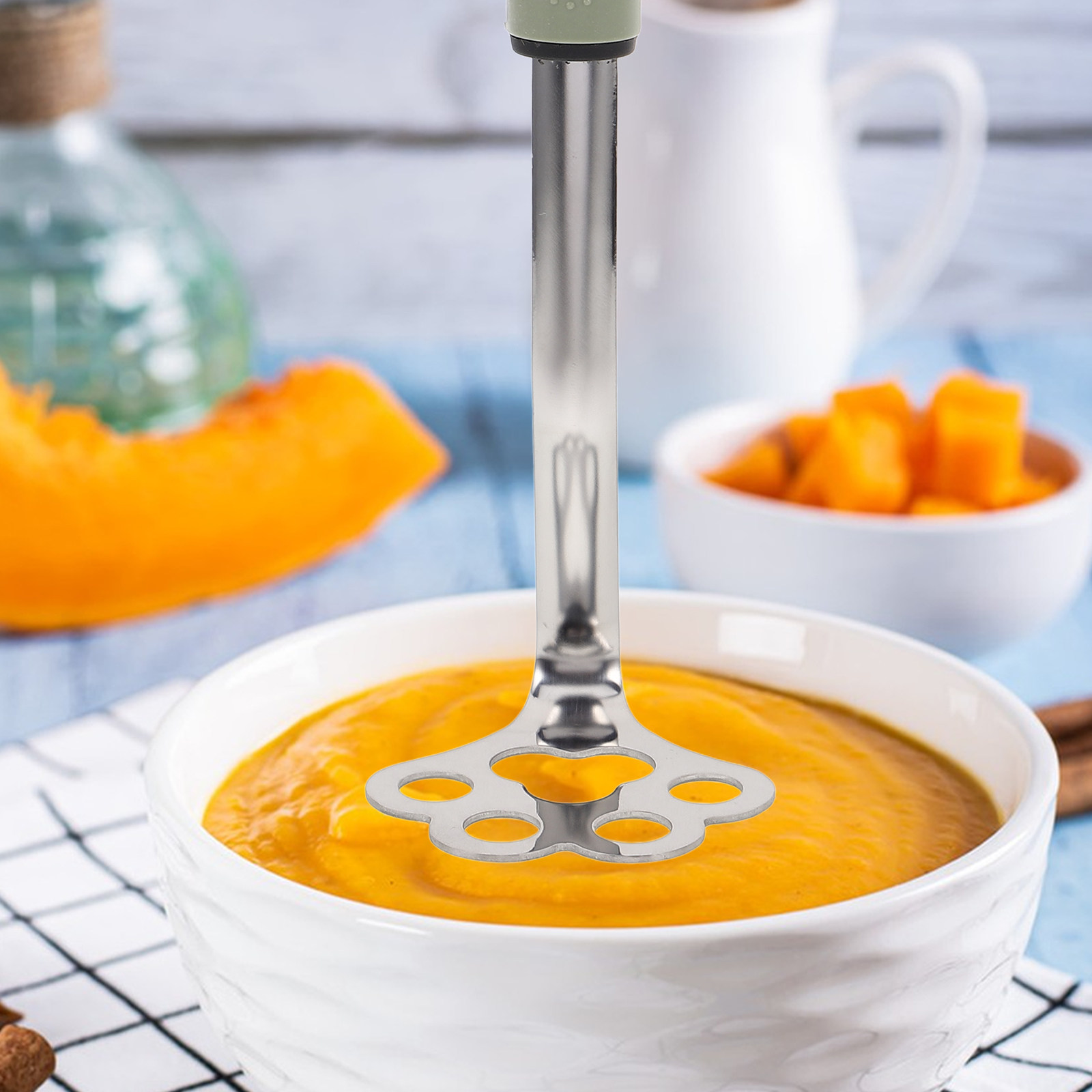 Baby Food Avocado - Triturador de Papas de Acero Inoxidable,
