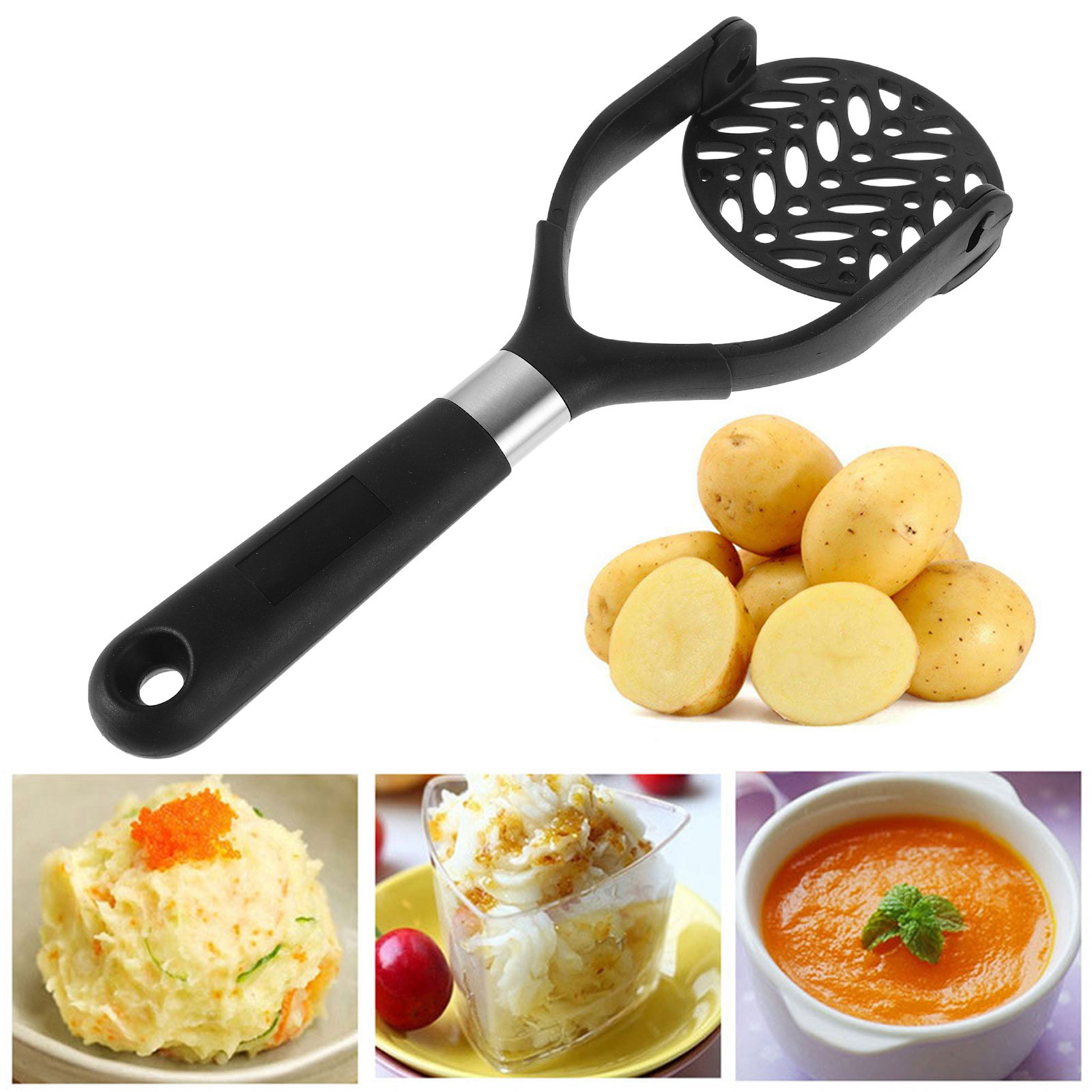 Baby Food Avocado - Triturador de Verduras Plegable de Nylon,