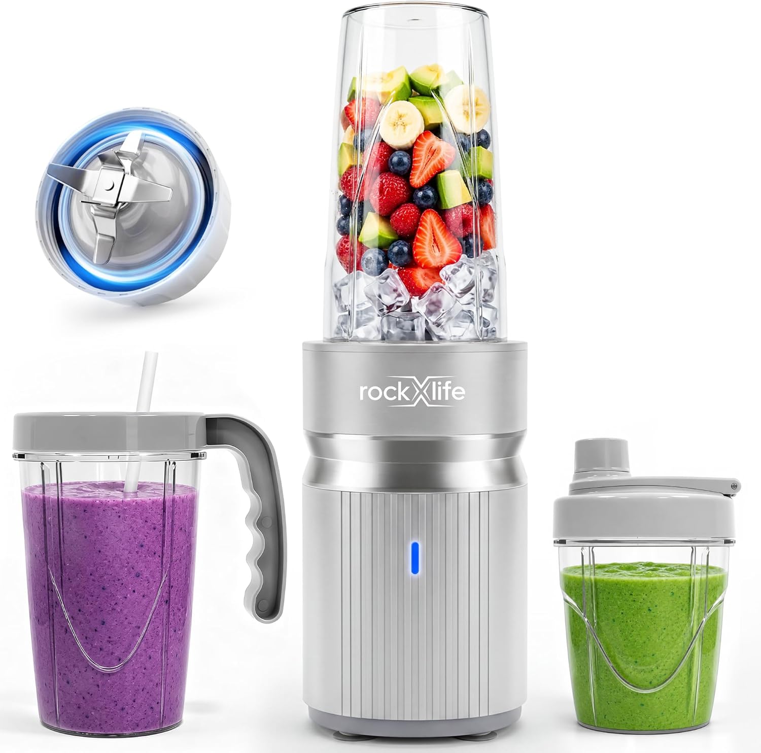 Baby Food With Protein - Licuadora Portátil Versátil de 1000W para
