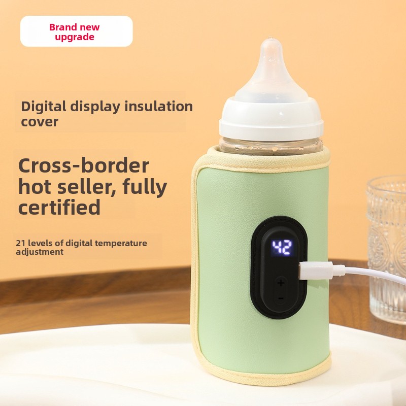 Baby Food Warmer Portable - Calentador de biberones con pantalla Digital