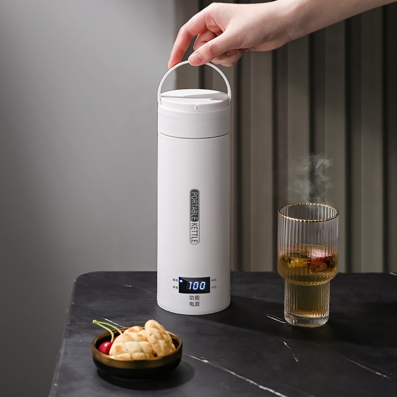 Baby Food Warmer Portable - Hervidor eléctrico de viaje, calentador de