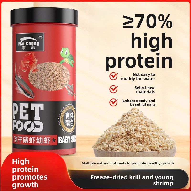 Baby Food With Protein - Naichong Krill Antártico Liofilizado - Alimento