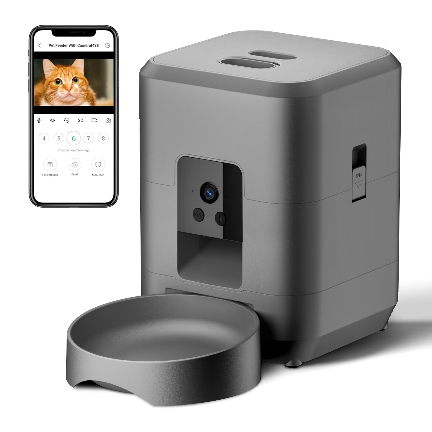 Baby Food Cat - Comedero automático para gatos de 2L