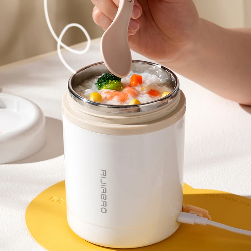 Baby Food Warmer Portable - Fiambrera con calefacción eléctrica USB de