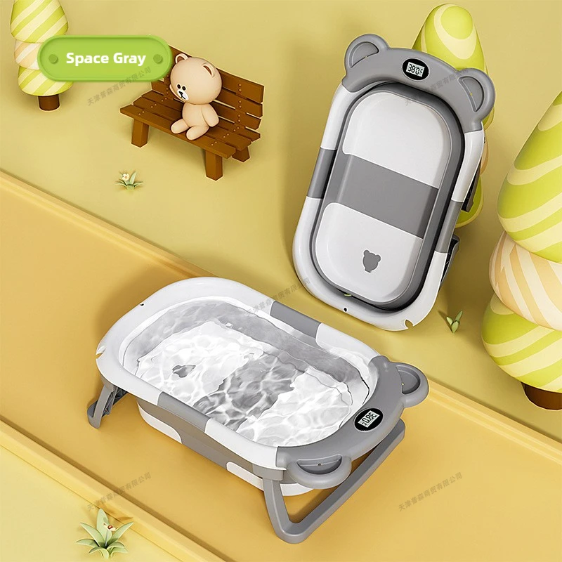 Baby Food Warmer Portable - Bañera Plegable para Bebés con Pantalla