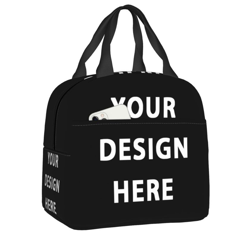 Baby Food Logo - Your Design Here-Bolsa de almuerzo portátil