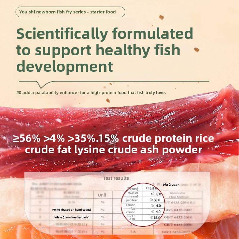 Alimento para Peces Bebés Euni - Baby Food With Protein reseña y precio