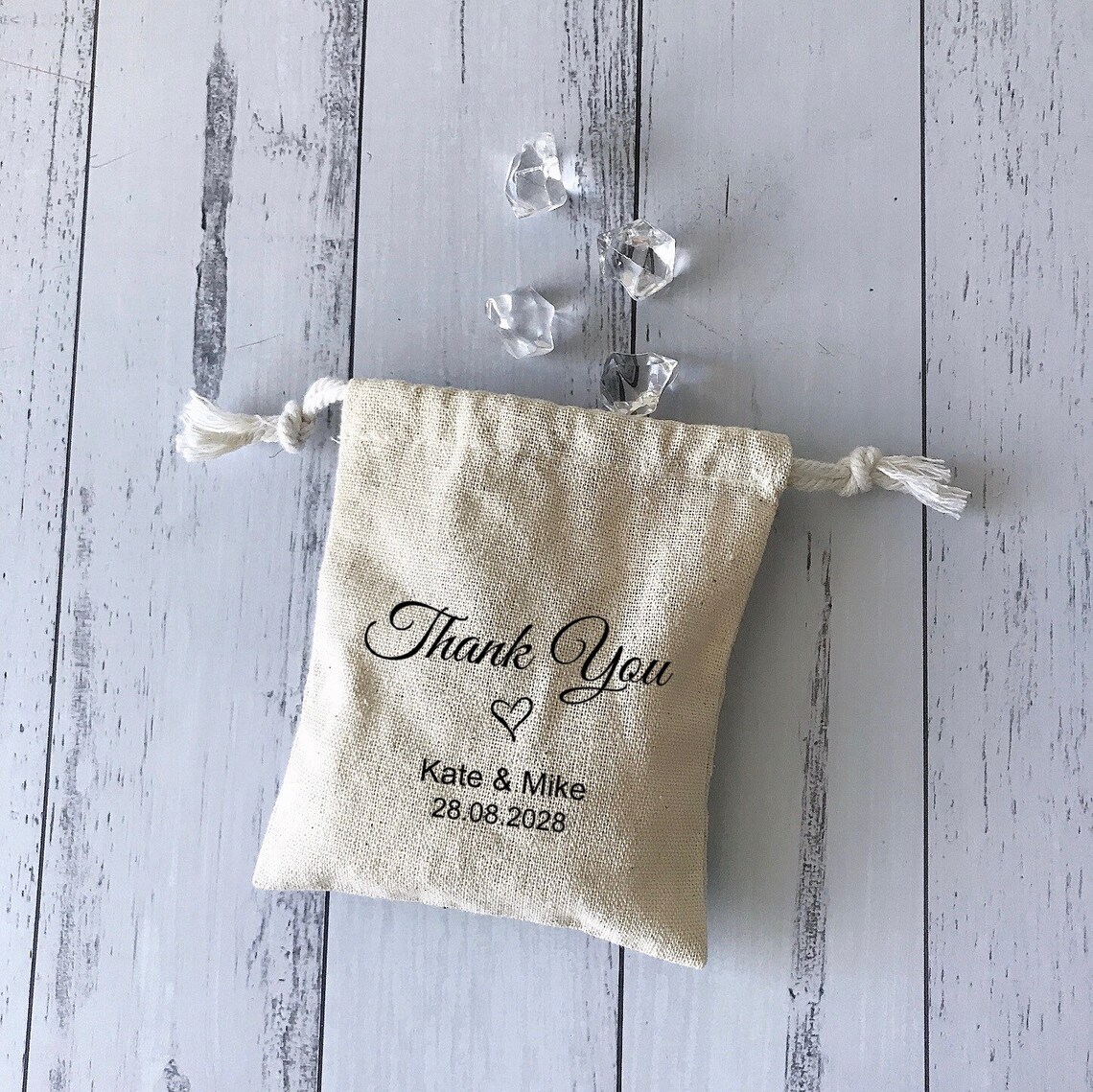 Bolsas personalizadas de lino  - Baby Food Logo reseña y precio