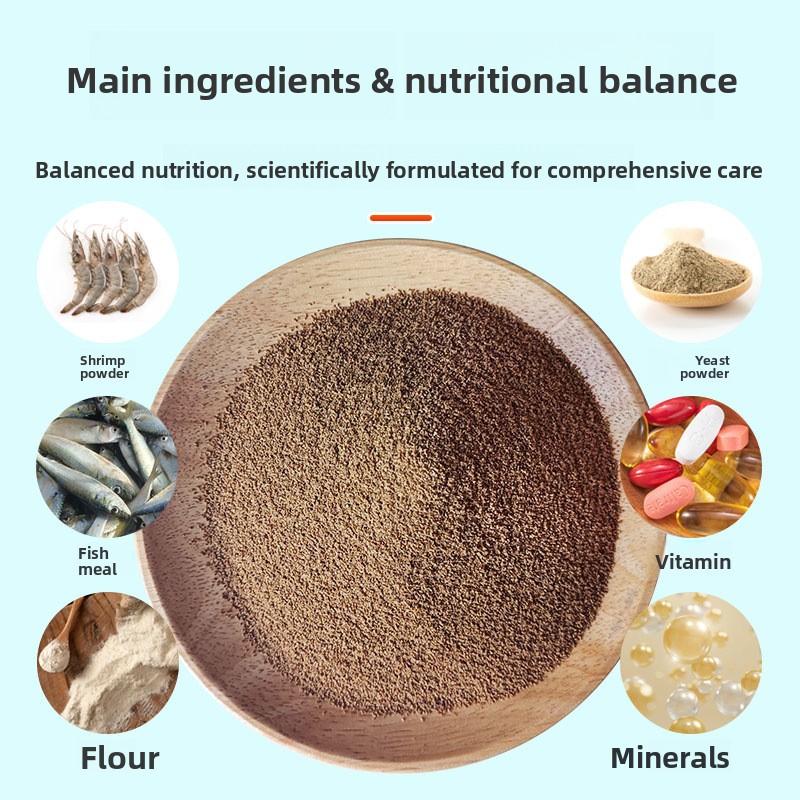 DINGZU Mini Cichlid Food de al - Baby Food With Protein reseña y precio