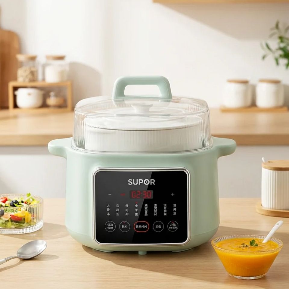 SUPOR-olla de cocción lenta mu - Baby Food Stew reseña y precio