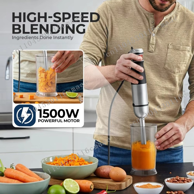 Batidora de Mano 6 en 1 de 120 - Baby Food Hand Blender reseña y precio