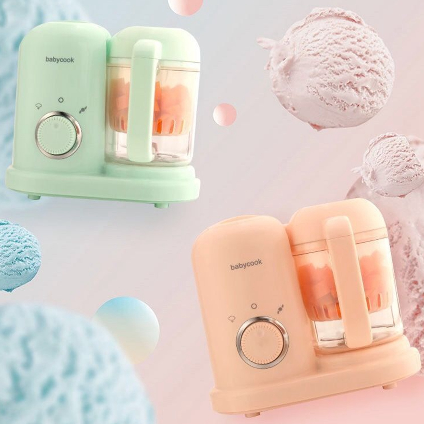 HIM-máquina de alimentos para  - Baby Food Hand Blender reseña y precio