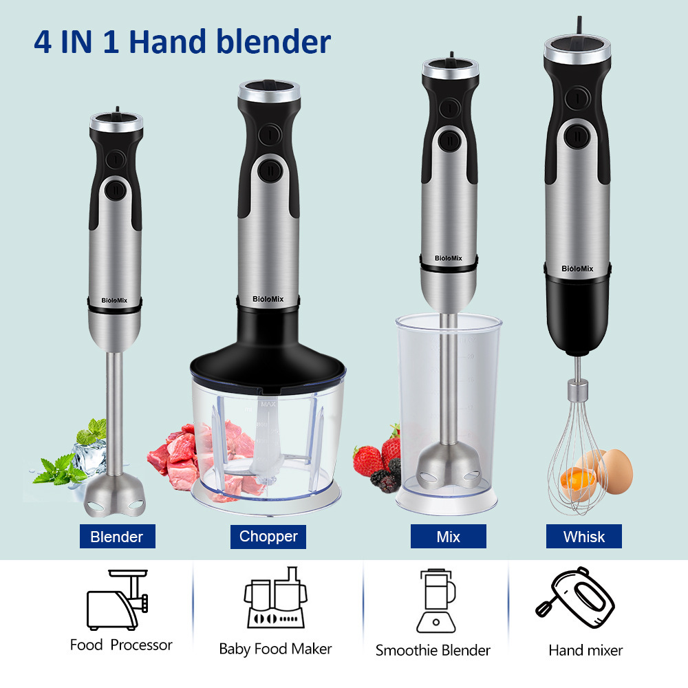 Batidora de mano multifunciona - Baby Food Hand Blender reseña y precio