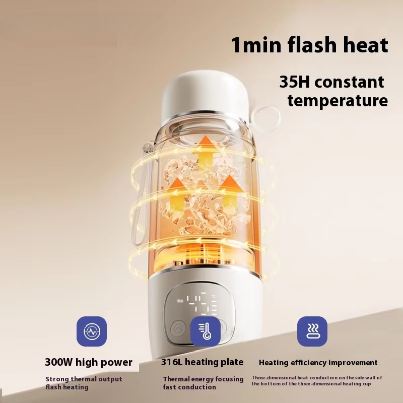 Hervidor termostático inalámbr - Baby Food Warmer Portable reseña y precio