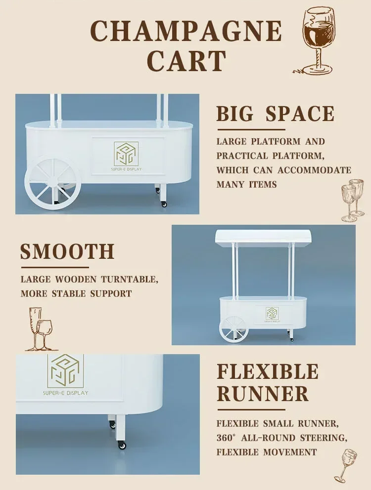 Carrito de Dulces Personalizab - Baby Food Catering reseña y precio