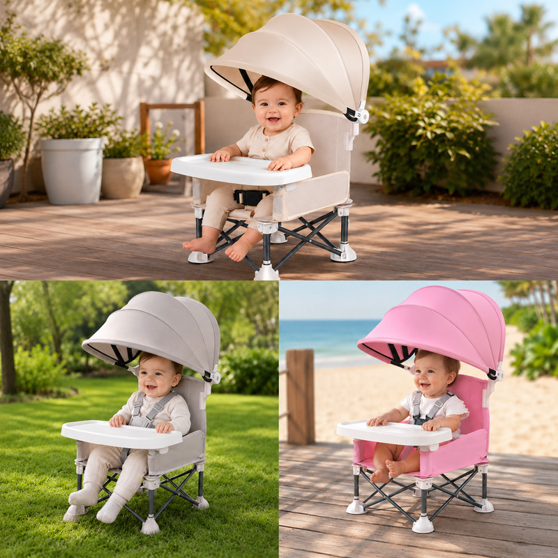 Silla plegable para comer para - Baby Food Eating Chair reseña y precio
