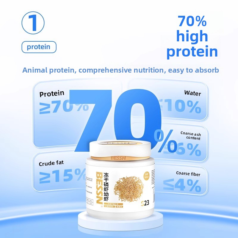 BESSN Krill liofilizado y cama - Baby Food With Protein reseña y precio