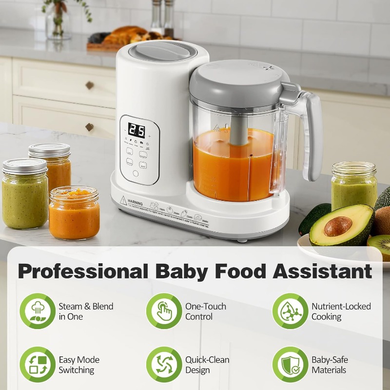 Robot de Cocina para Bebés 4 e - Baby Food Stew reseña y precio
