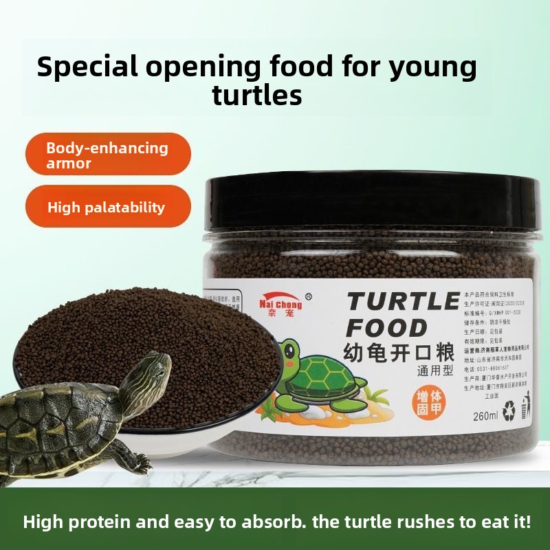 Nai chong Hatchling Turtle Foo - Baby Food With Protein reseña y precio
