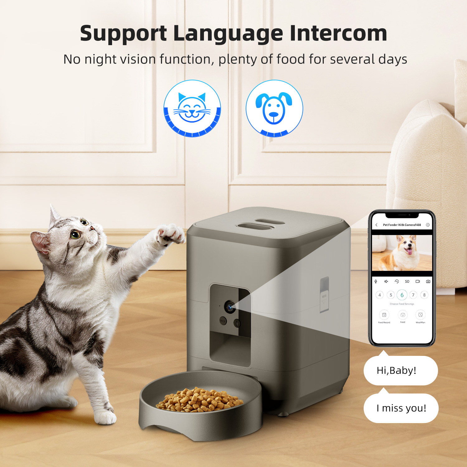 Comedero automático para gatos - Baby Food Cat reseña y precio